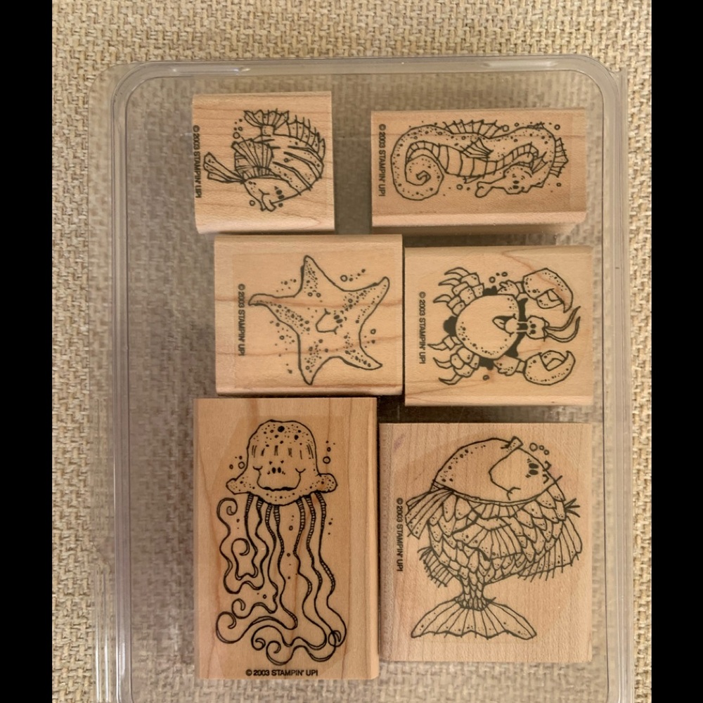Stampin Up Fishy Friends Stamp Set
